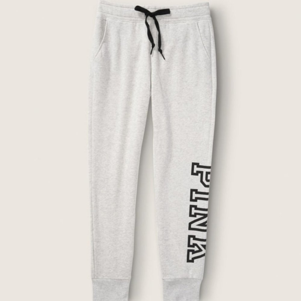 NWT VS Pink Everyday Lounge Skinny Joggers - Picture 2 of 3